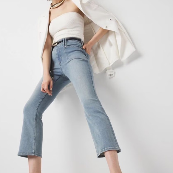 White House Black Market High Rise Kick Flare Everyday Soft Jeans 👖 - Picture 2 of 12